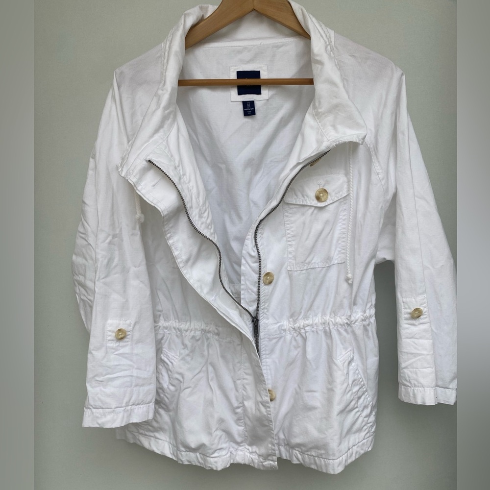 White Gap Utility Jacket - Size Large - image 3
